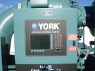 Used York YK MAXE Chiller, Model YKDSDSQ5, 350 Tons. Gear code WW. Refrigerant R-134A. Fluid type: water. Passes: 2. Evap. flow 840 gpm. Cond. flow 1,050 gpm. Evap. pressure drop: 15.3 ft. Cond. pres...