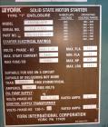 Used York Millennium Rotary Screw Liquid Chilling System, Approximate 350 Ton, Model YS-DB-DA-S2-CJE. Refirg. designed working pressure 300 psi, Liquid design working pressure 150 psi. 910 Pound char...