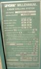 Used York Millennium Rotary Screw Liquid Chilling System, Approximate 350 Ton, Model YS-DB-DA-S2-CJE. Refirg. designed working pressure 300 psi, Liquid design working pressure 150 psi. 910 Pound char...