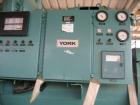 Unused-Unused: York 700 ton chiller, model YT-L6-F1-IM-E-S, size 3-Y-48, type MNT-2-BCB, R-11. 460 volt, 3 phase, 60 hz and 550 hp motor is 2300 volts.