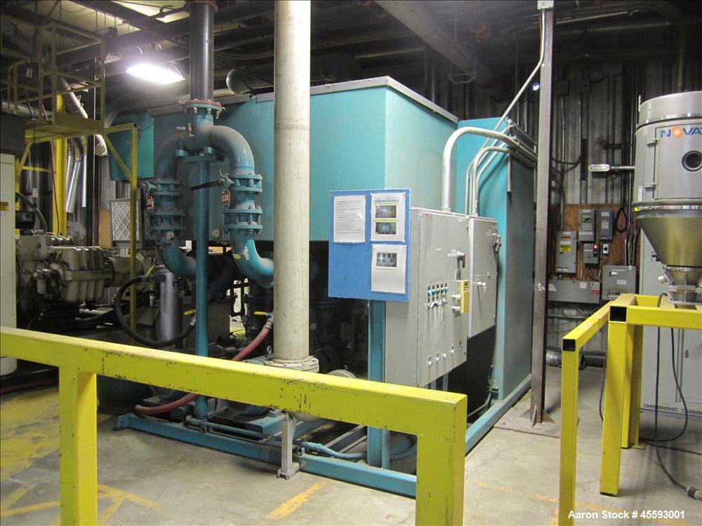 Used Chiller tank c/w pumps & (2) units on the roof