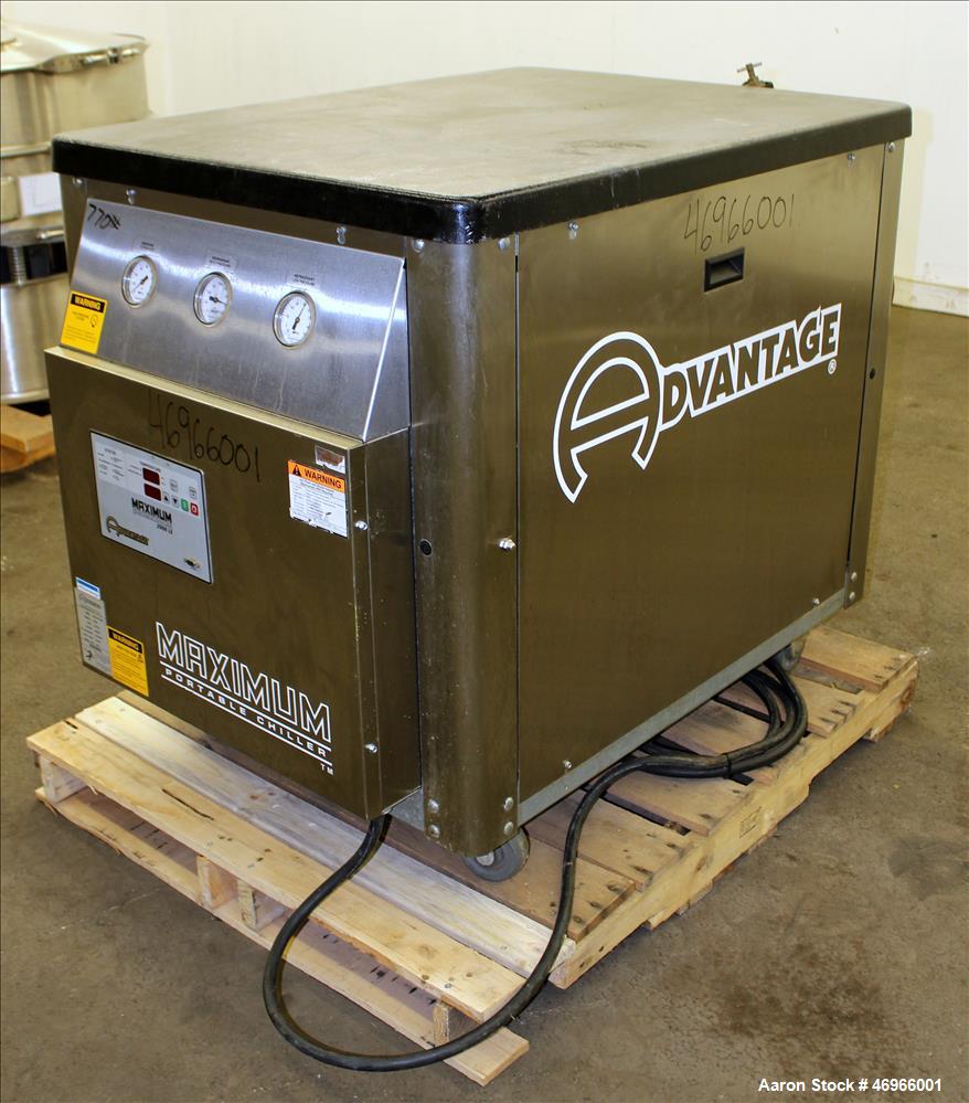 Used- Advantage Engineering Maximum Series Portable Water Cooled Chiller