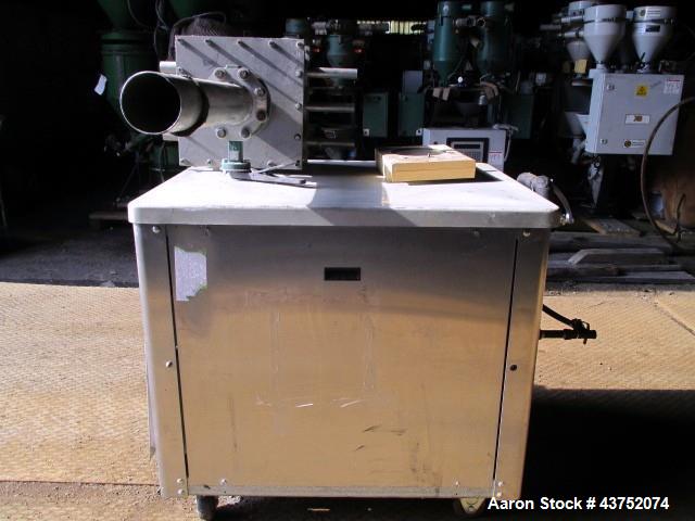 Used 5 TON ADVANTAGE CHILLER MODEL MCW5.  WATER COOLED UNIT WITH 2 HP 230VOLT, 3PH, 60HZ PUMP.  UTILIZES R-22 REFRIGERANT