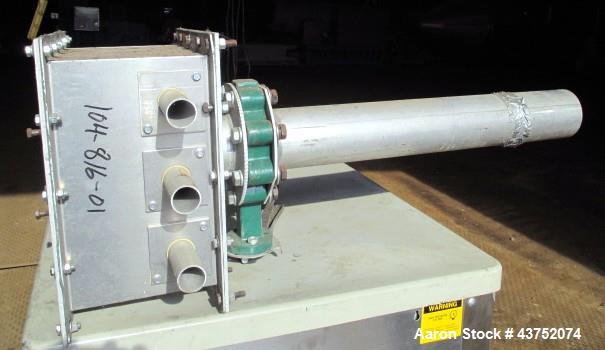 Used 5 TON ADVANTAGE CHILLER MODEL MCW5.  WATER COOLED UNIT WITH 2 HP 230VOLT, 3PH, 60HZ PUMP.  UTILIZES R-22 REFRIGERANT