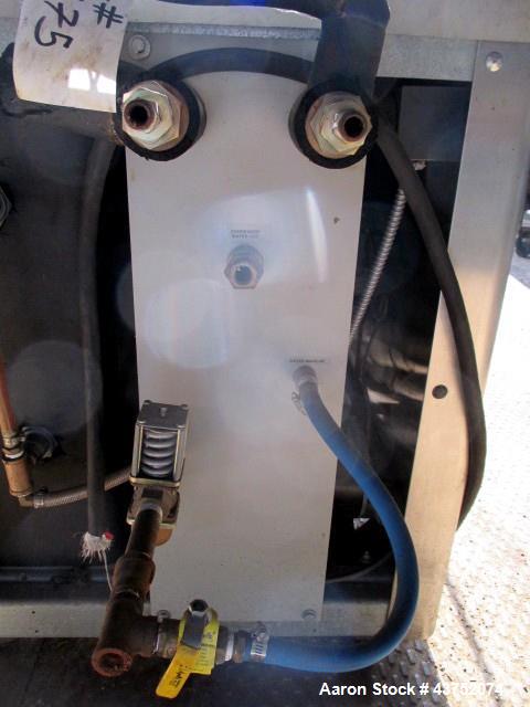 Used 5 TON ADVANTAGE CHILLER MODEL MCW5.  WATER COOLED UNIT WITH 2 HP 230VOLT, 3PH, 60HZ PUMP.  UTILIZES R-22 REFRIGERANT