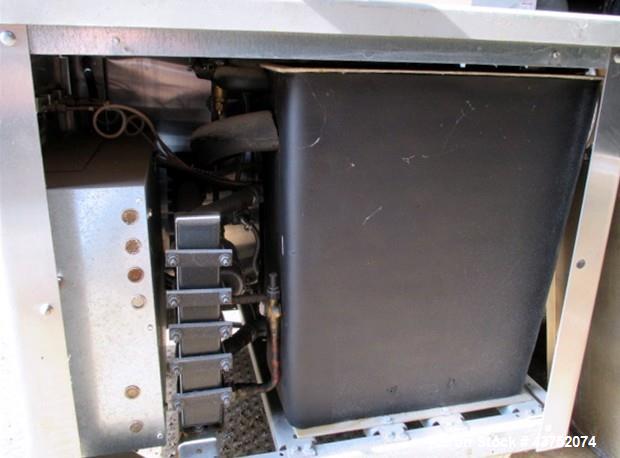 Used 5 TON ADVANTAGE CHILLER MODEL MCW5.  WATER COOLED UNIT WITH 2 HP 230VOLT, 3PH, 60HZ PUMP.  UTILIZES R-22 REFRIGERANT