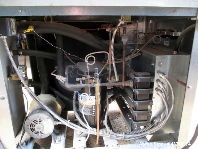 Used 5 TON ADVANTAGE CHILLER MODEL MCW5.  WATER COOLED UNIT WITH 2 HP 230VOLT, 3PH, 60HZ PUMP.  UTILIZES R-22 REFRIGERANT
