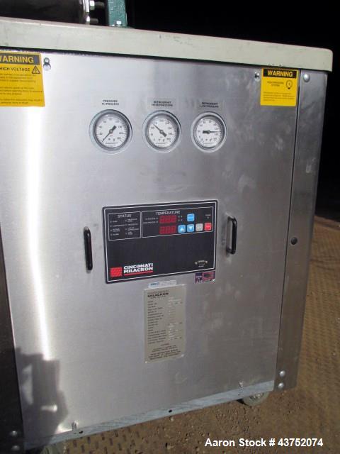 Used 5 TON ADVANTAGE CHILLER MODEL MCW5.  WATER COOLED UNIT WITH 2 HP 230VOLT, 3PH, 60HZ PUMP.  UTILIZES R-22 REFRIGERANT