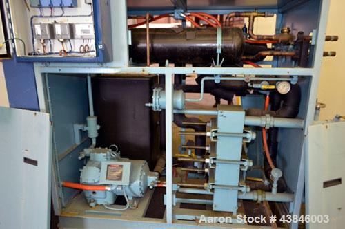 Used 12 Ton Alpha Environmental Refrigeration Water Cooled Chiller, Model PCWSH