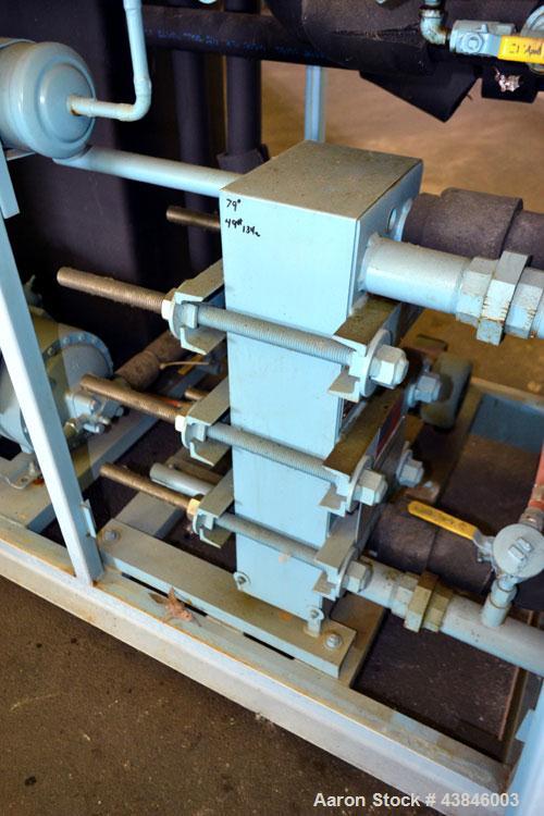 Used 12 Ton Alpha Environmental Refrigeration Water Cooled Chiller, Model PCWSH