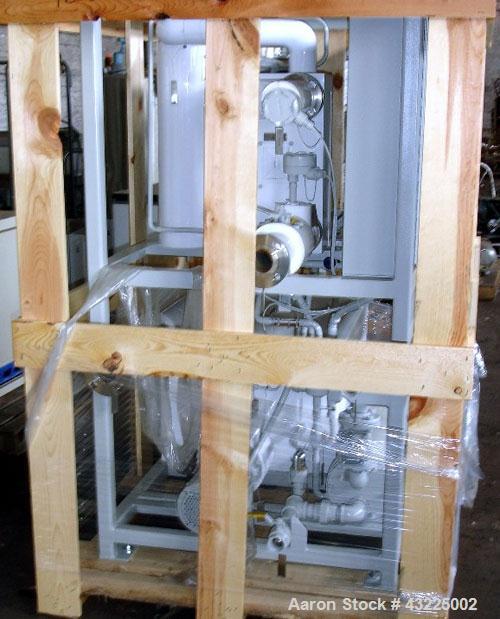 Unused- Budzar 15 Ton Water Cooled Chiller, Model LTW-15-FCB-70-S2S1. Nominally rated 70 gpm at 90' tdh. (2) Compressors, 5 hp circulation pump, condenser and plate heat exchanger, 65 gallon stainles...
