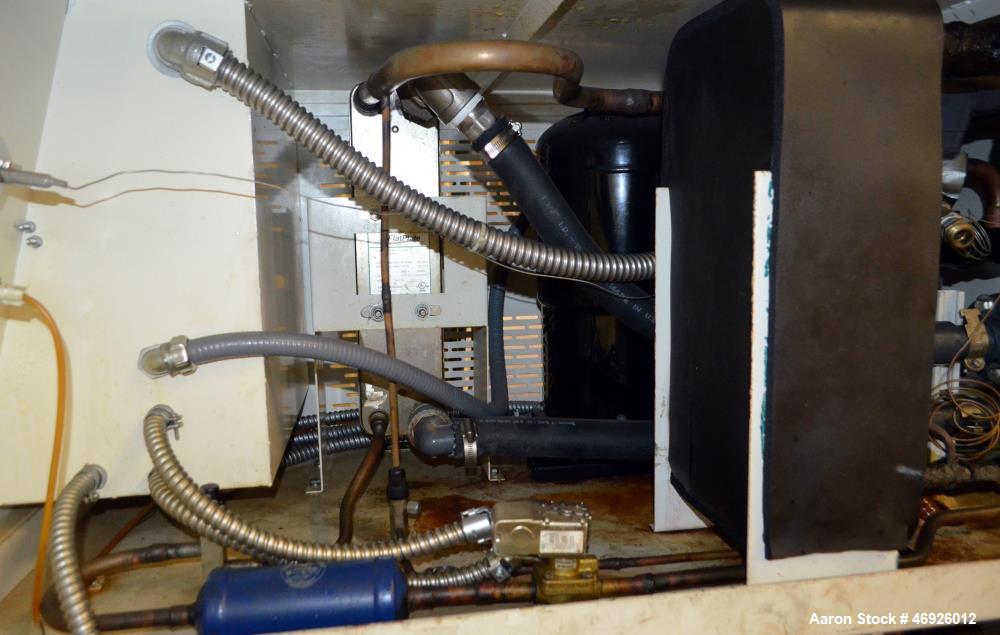 Used Budzar Water Cooled Chiller, 15.4 Nominal Tons, Model WC-15-FCB-72-001.