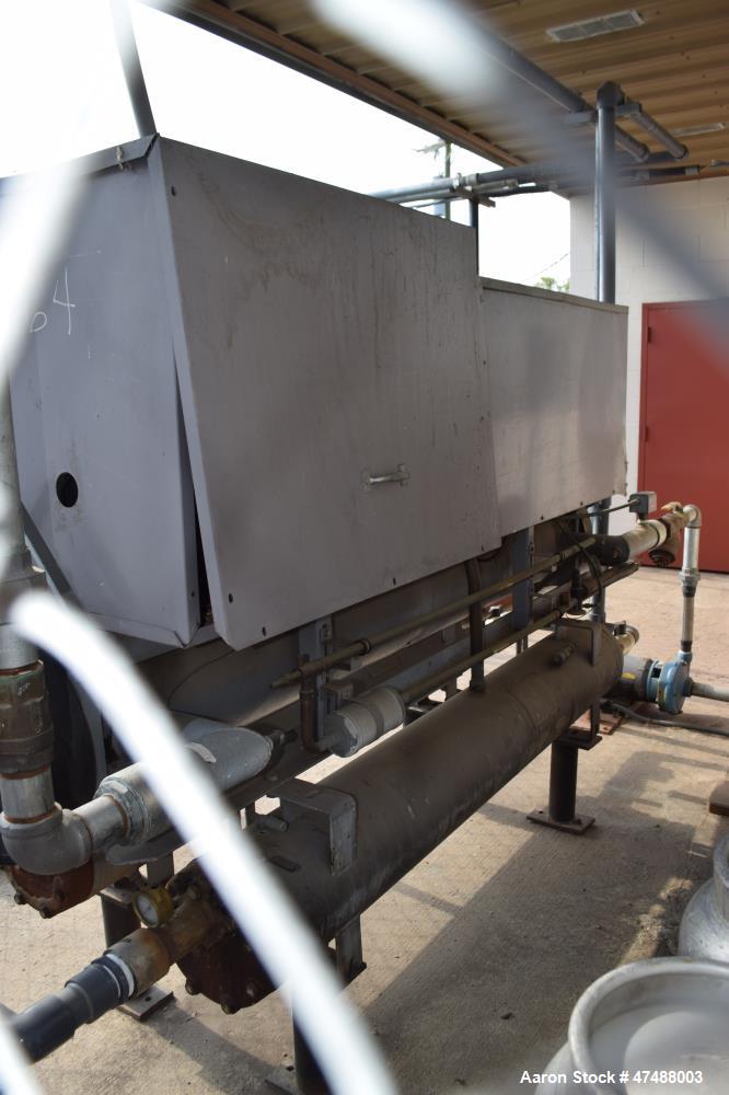 Used Carrier Reciprocating Liquid Chiller, Model 30HK-050-650. Nominal 50 Ton. Design pressure high side 385 psig, low side 235 psig. Designed for R22 refrigerant. 3/60/460 volt. Serial# 4995F81298. ...