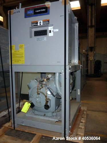 Used Carrier Water Cooled Chiller, Model 30HWB025-A-500KA.
