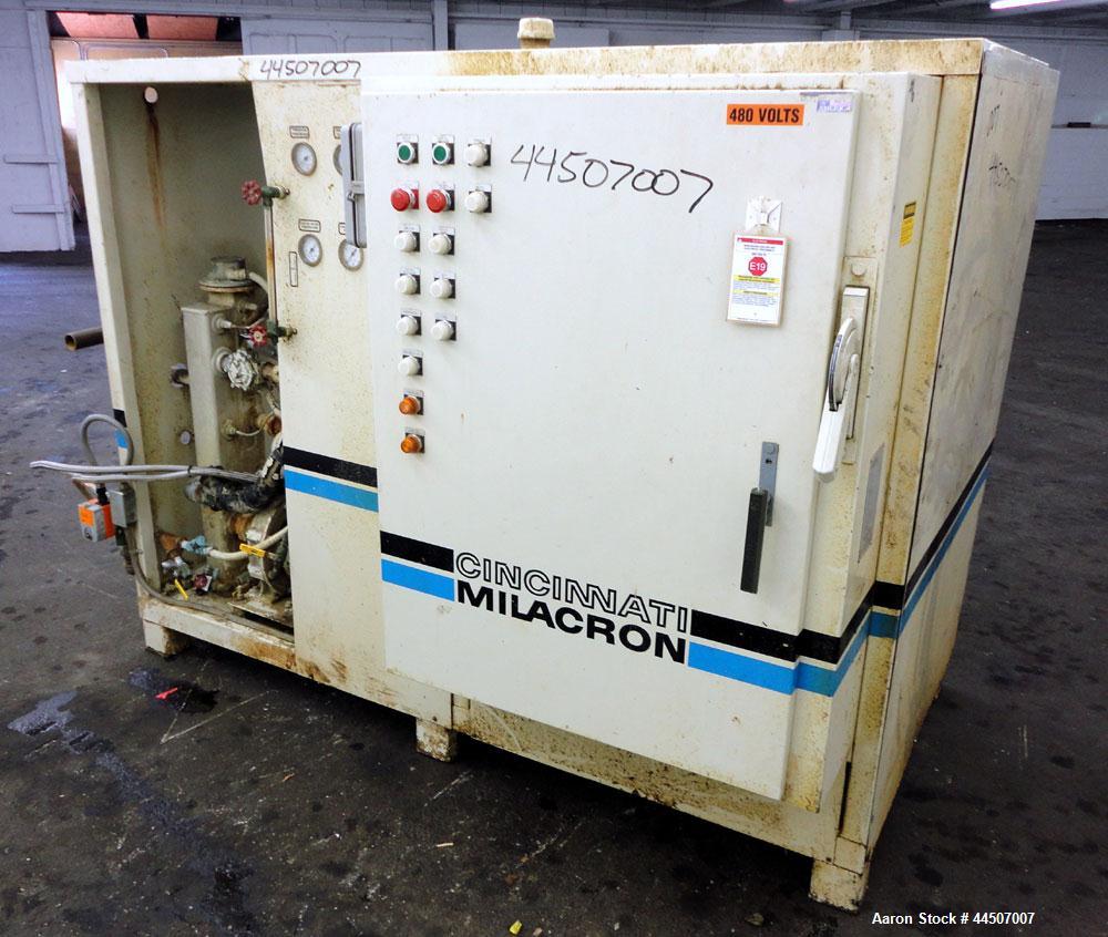 Used Cincinnati Milacron Water Cooled Chiller, Model RC-30WS-2090-41SRX