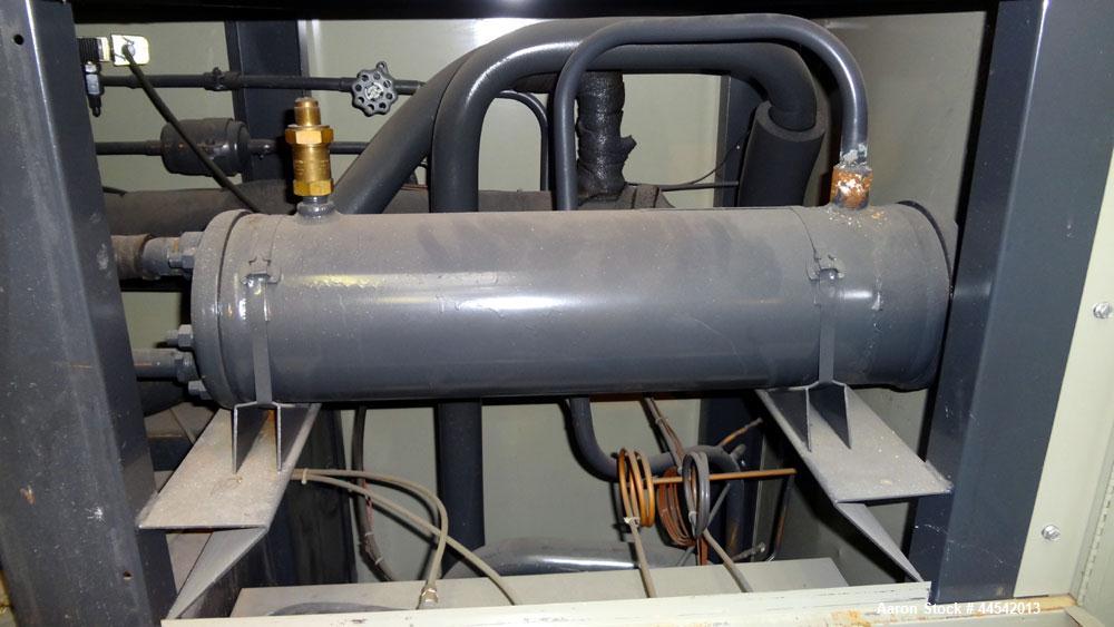 Used Conair Tempro Chiller, Model WC3-5, Approximately 5.8 tons. Water cooled. Temperature range 20 to 65 degrees F. Includes Micro Trac 3 control panel. Mounted on casters. 
.