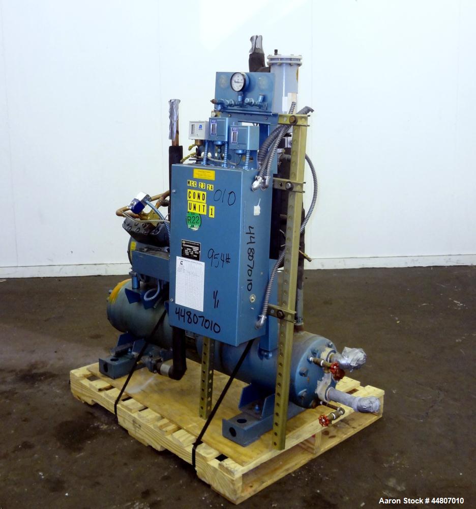 Used- Dunham Bush Small Package Water Cooled Chiller, Model WH-204-UPHF