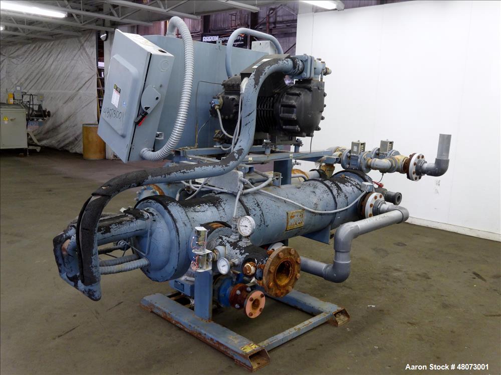 Used AEC NEC Series Water Cooled Central Chiller, Model NECW-1-60.