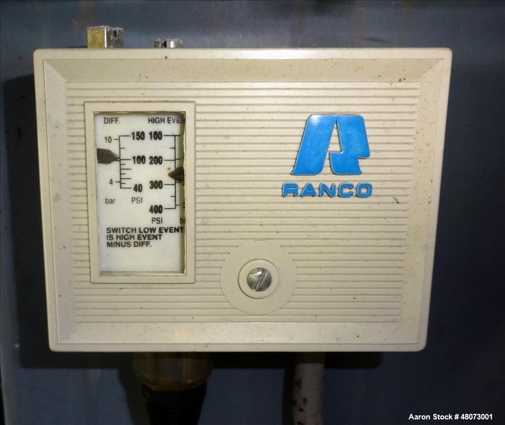 Used AEC NEC Series Water Cooled Central Chiller, Model NECW-1-60.