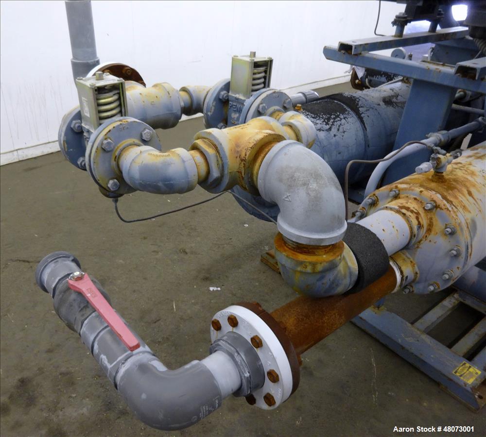Used AEC NEC Series Water Cooled Central Chiller, Model NECW-1-60.