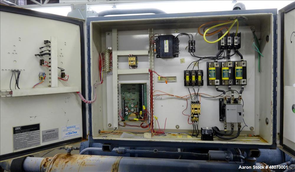 Used AEC NEC Series Water Cooled Central Chiller, Model NECW-1-60.