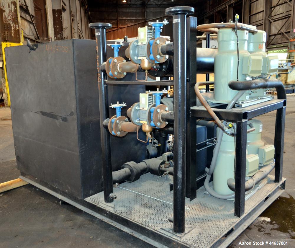 Unused- Sterlco SSC Series Pinnacle Water Cooled Central Chiller, Approximate 60 Ton Cooling Capacity, Model SSCS-60W. Temperature range 30 to 65 degrees F. 460 Volt, 60 Hz., 3 Ph, 128 amps. R-22 Ref...