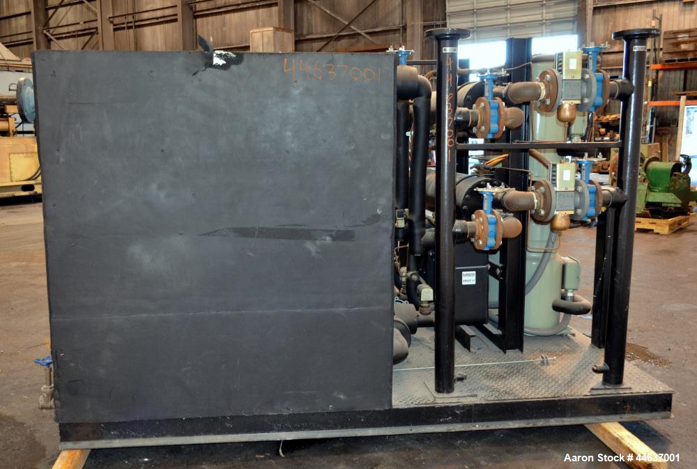 Unused- Sterlco SSC Series Pinnacle Water Cooled Central Chiller, Approximate 60 Ton Cooling Capacity, Model SSCS-60W. Temperature range 30 to 65 degrees F. 460 Volt, 60 Hz., 3 Ph, 128 amps. R-22 Ref...