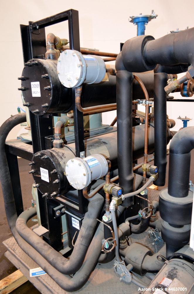 Unused- Sterlco SSC Series Pinnacle Water Cooled Central Chiller, Approximate 60 Ton Cooling Capacity, Model SSCS-60W. Temperature range 30 to 65 degrees F. 460 Volt, 60 Hz., 3 Ph, 128 amps. R-22 Ref...