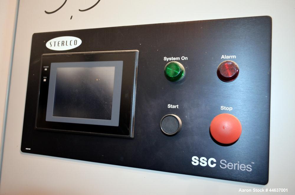 Unused- Sterlco SSC Series Pinnacle Water Cooled Central Chiller, Approximate 60 Ton Cooling Capacity, Model SSCS-60W. Temperature range 30 to 65 degrees F. 460 Volt, 60 Hz., 3 Ph, 128 amps. R-22 Ref...