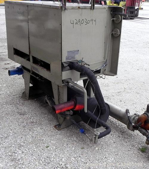 Used Trane Cold Generator Water Cooled Scroll Liquid Package Chiller, 25 Tons, Model CGWD0254CG0HAD2R1FFBAUHG. 460/60/3, 25-39 degrees F. fluid temperature, condensing entering water temperature 60-9...