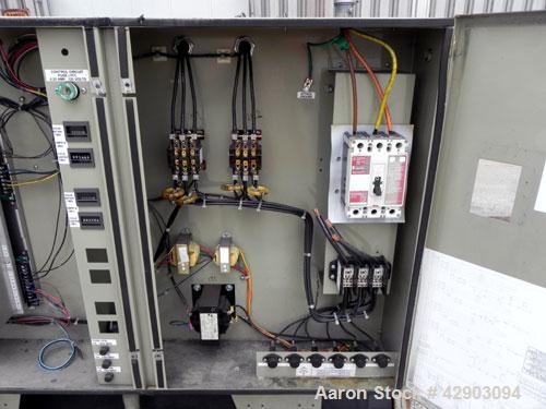 Used Trane Cold Generator Water Cooled Scroll Liquid Package Chiller, 25 Tons, Model CGWD0254CG0HAD2R1FFBAUHG. 460/60/3, 25-39 degrees F. fluid temperature, condensing entering water temperature 60-9...