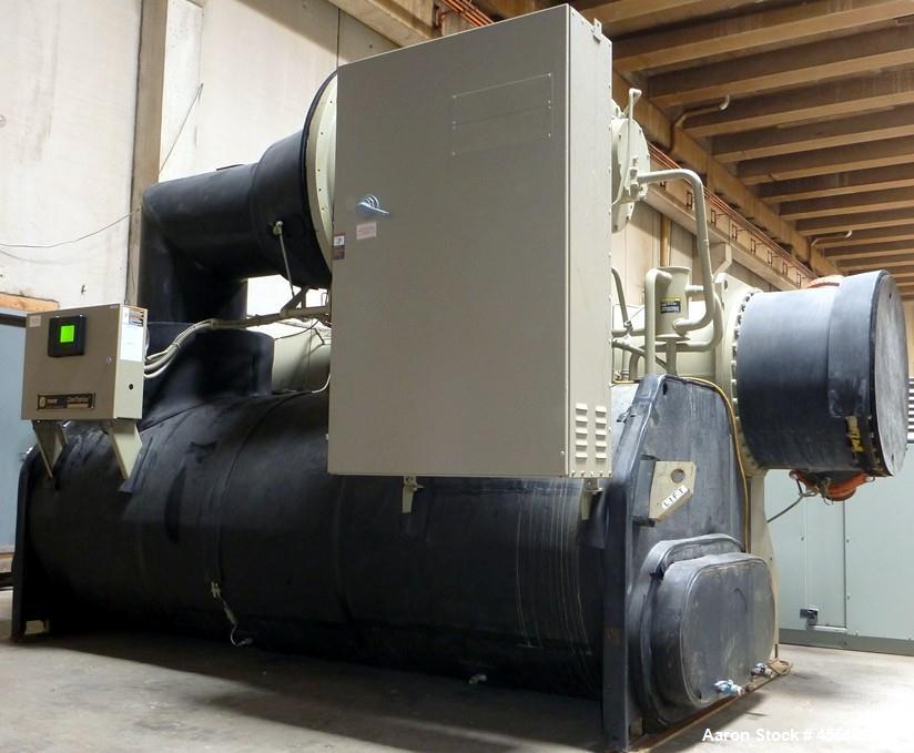 Used Trane Water Cooled Centrifugal Chiller, Model CVHF485