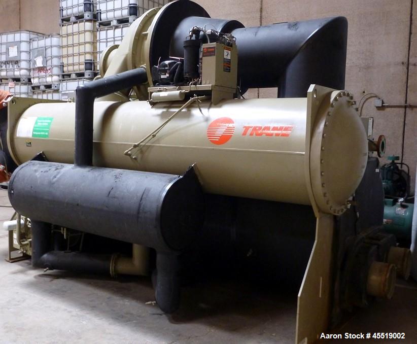 Used Trane Water Cooled Centrifugal Chiller, Model CVHF485