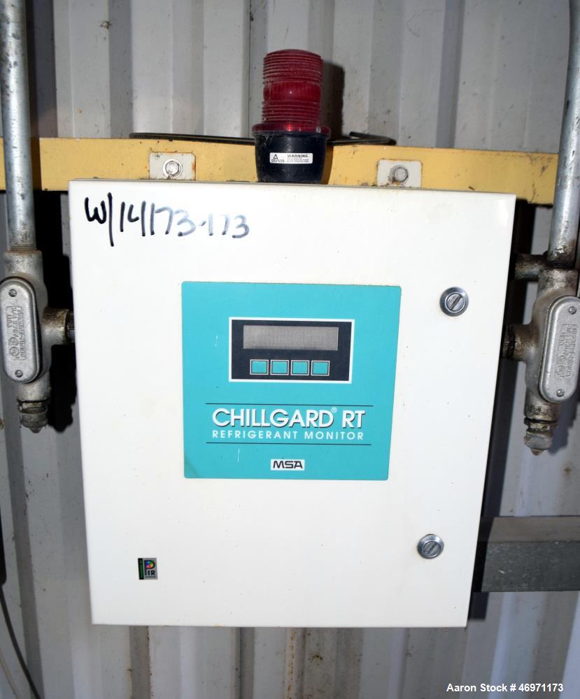 Used Trane CVHF CenTraVac Water Cooled Chiller, Model CVHF640, Approximate 640 Tons. R-123 Refrigerant, 3/60/460 volts. Includes an Adaptive Control panel. Serial# L00H04114.