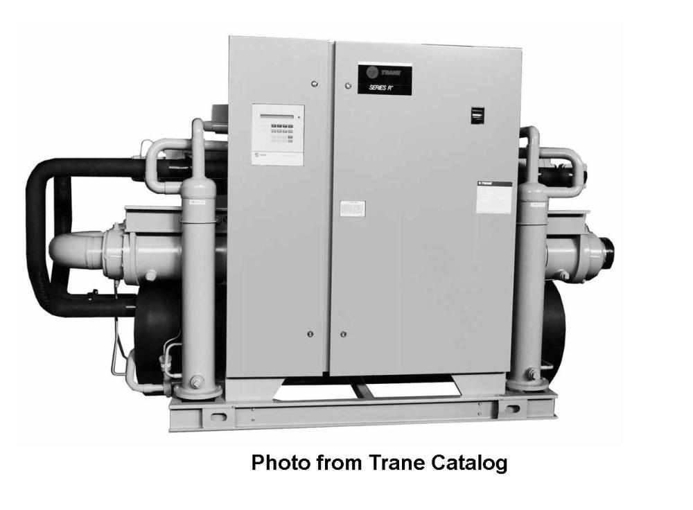 Used Trane Water Cooled Chiller, Model RTWA080AYE01C0C0W.