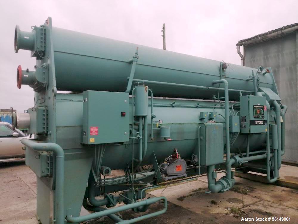 Used York IsoFlow Absorption Liquid Chiller, Model HW-5C3/702-50-C-6-C