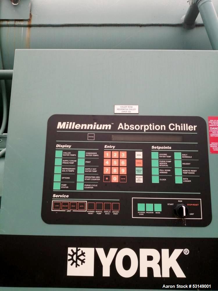 York IsoFlow Absorption Liquid Chiller, Model HW-5C3/702-50-C-6-C