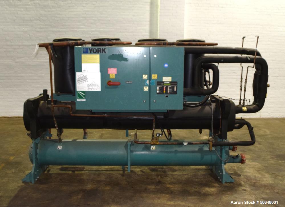 Used- York Model YCWL0118 Water Cooled Scroll Liquid Chiller