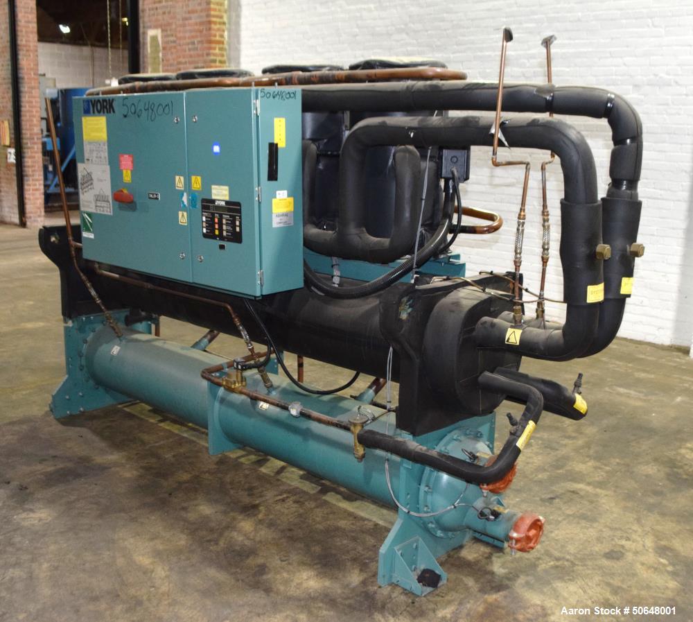 Used York Model YCWL0118 Water Cooled Scroll Liquid Chiller