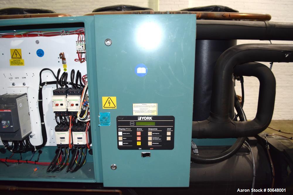 Used York Model YCWL0118 Water Cooled Scroll Liquid Chiller