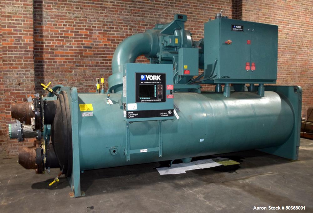 Used- York "MaxE" 700 Ton Centrifugal Chiller