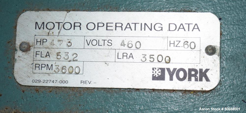 Used York "MaxE" 700 Ton Centrifugal Chiller
