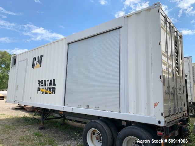 Used- York / Caterpillar Containerized Packaged Mobile Chiller