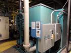 Used 2000 Cimco chilling system c/w (2) 50 hp process & 25 hp circulation transfer pumps, 4' x 8' x8' storage holding tank, s/n 45603
