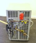 Used AEC Air Cooled Portable Chiller, Model PCA-150. Cooling capacity 1 ton, chilled water 4 gallons per minute. Minimum temperature 30 degrees F., maximum 65 degrees F. 3 pounds of R-22 refrigerant....