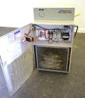 Used AEC Air Cooled Portable Chiller, Model PCA-150. Cooling capacity 1 ton, chilled water 4 gallons per minute. Minimum temperature 30 degrees F., maximum 65 degrees F. 3 pounds of R-22 refrigerant....