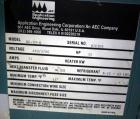 Used AEC Water Cooled Chiller, Model WC-30-Q. Cooling capacity 30 tons, chilled water 72 gallons per minute. Minimum temperature 45 degrees F, heat transfer fluid: water, 45 pounds of R-22 refrigeran...
