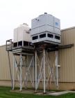 Used AEC Chiller, 1100 Gallons, Thermal Care (water cooled) with steel deck. Includes 80 ton and 100 ton cooling towers with stands, 10 ton (recep.); 50 ton scroll compressors; three fiberglass tank/...