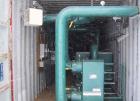 USED: Berg package water cooled chiller, 105 ton capacity,model WCS103-3X-HX, SN-W7541-0796. Copelametic Model 6DN3-3500TSE, SN CEF9612403. Unit is about 10 years old with very low hours and uses Fre...