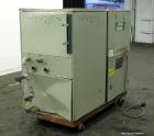 Used Conair Tempro Chiller, Model WC3-5, Approximately 5.8 tons. Water cooled. Temperature range 20 to 65 degrees F. Includes Micro Trac 3 control panel. Mounted on casters. 
.